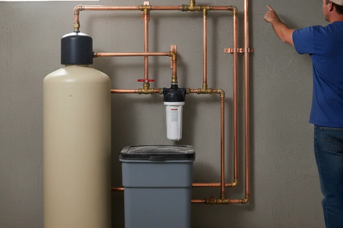 Whole-house water treatment system installed in Crescent